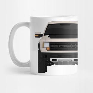 Raptor White platinum +hood decal Mug